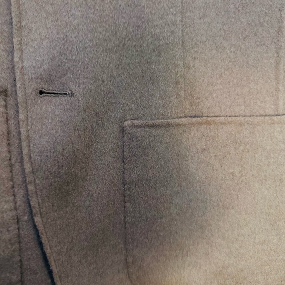 Banana Republic Men's Camel/Gray Reversible Unconstructed Blazer - Picture 8 of 10